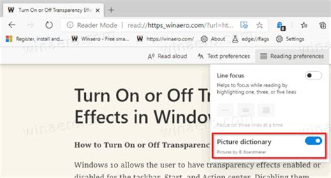 Enable Immersive Reader Mode In Microsoft Edge Chromium