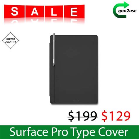 Microsoft Surface Pro Type Cover, Computers & Tech, Parts & Accessories ...