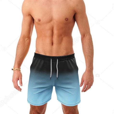 Short Praia Masculino Bermuda Verão Academia Treino Corrida Azul