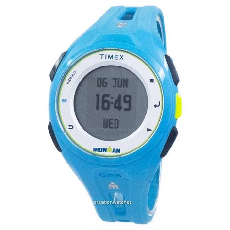 Timex Ironman Run X20 GPS Indiglo Digital TW5K87600 Unisex Watch