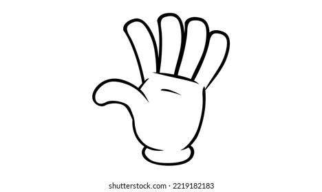 Set Hands Gesture Icons Symbols Emoji Stock Illustration 2219182183 ...