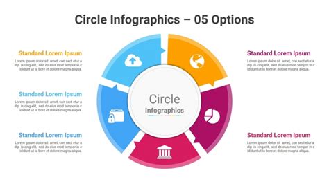 Circle Steps Infographics Powerpoint Template Marketing Former