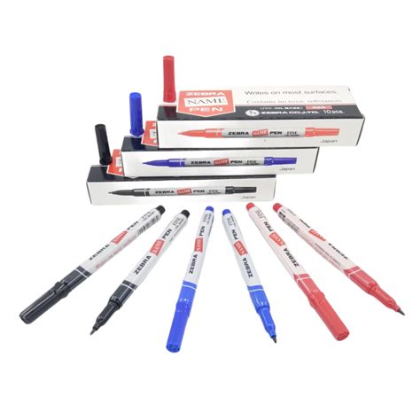 Zebra Permanent Marker Name Pen Fine Oil Base Np Copy Service