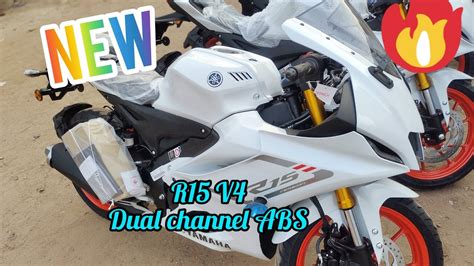 The New Yamaha R15 V4 Intensity White New Colours New Look