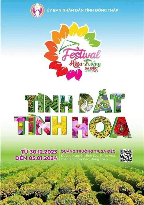 Độc đáo bộ nhận diện về festival hoa kiểng đầu tiên ở Đồng Tháp