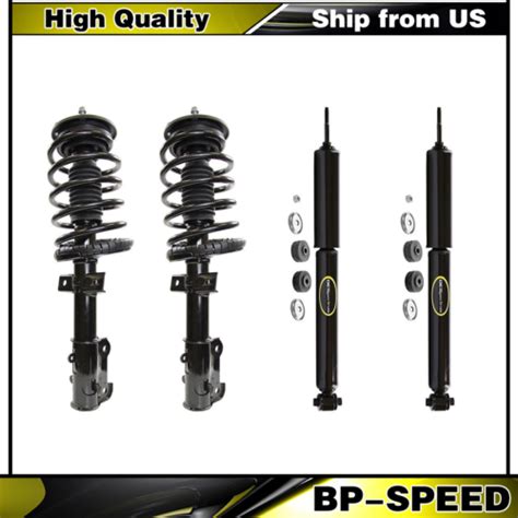 Front Complete Struts Coil Spring And Rear Shocks 4pcs Set For Ford