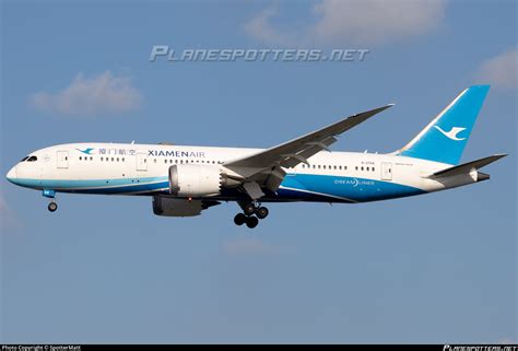 B Xiamen Airlines Boeing Dreamliner Photo By Spottermatt