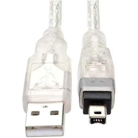 Usb A Ieee Pin Firewire I Link Dv Cable Pc M Ft Pies