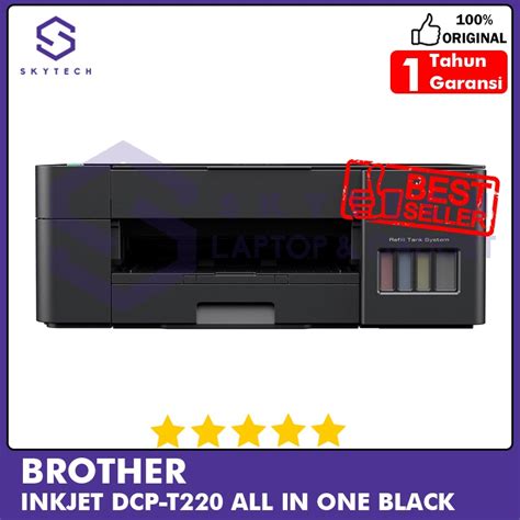 Jual BROTHER DCP T220 A4 ALL IN ONE INK TANK PRINTER PRINT SCAN COPY