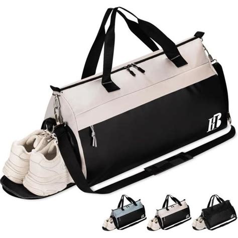 Sac De Sport Homme Femme Sac De Voyage Sac Fitness Gym Avec