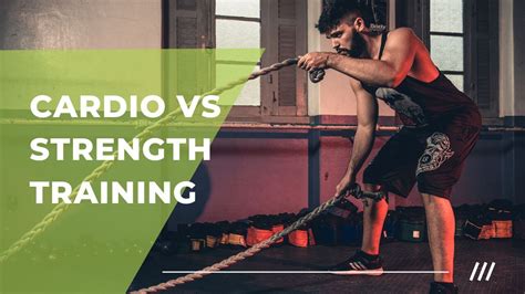 Cardio Vs Strength Training