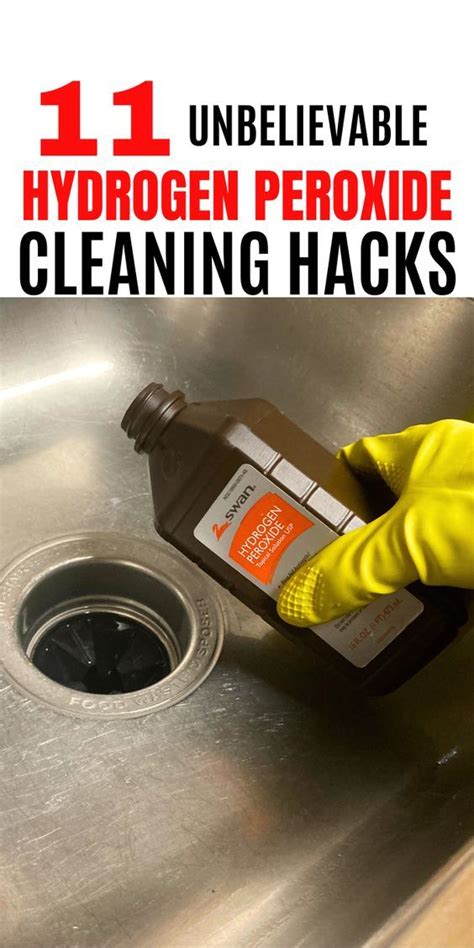 11 Unbelievable Hydrogen Peroxide Cleaning Hacks Cleaning With