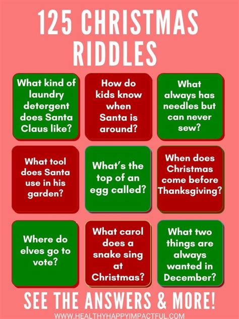 125 Jolly Christmas Riddles To Keep Everyone Guessing And Laughing