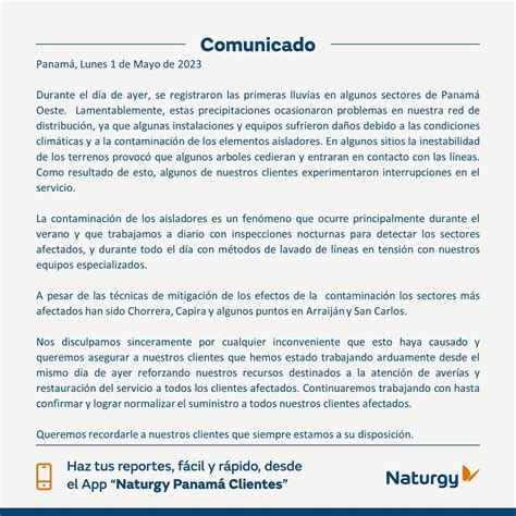 Naturgy Panam On Twitter Naturgyinforma Panam Durante El D A De