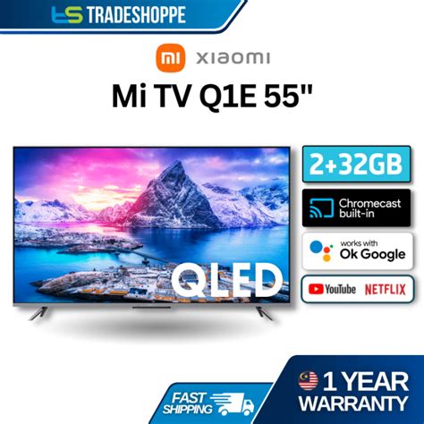 Xiaomi Mi Tv Q E Qled P Android Tv K Uhd Pea Smart