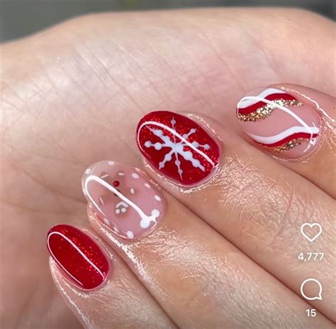 Pin By Rachel Kaiser On Nail Designs Christmas Nails Christmas Gel