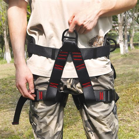 GripFusion Climbing Harness Adjustable Thickness Climbing Harness Half