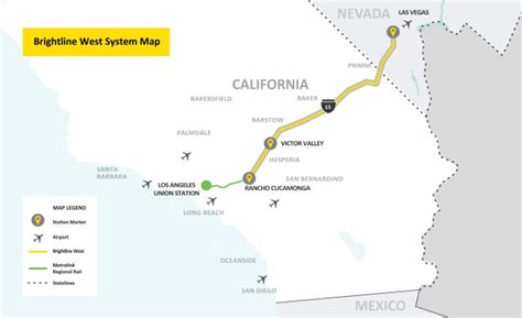 DOT announces more than $2 billion for Brightline West high-speed rail from Los Angeles to Las ...