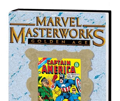 Marvel Masterworks Golden Age Captain America Vol Variant