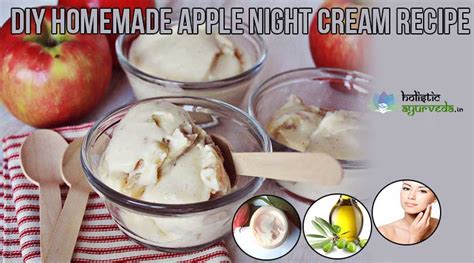 DIY Homemade Apple Night Cream Recipe To Keep Skin Healthy