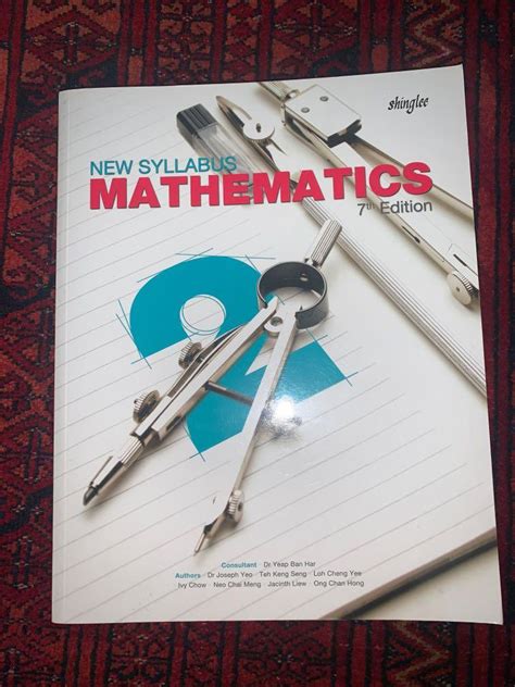 Shing Lee Secondary New Syllabus Mathematics Th Edition Hobbies