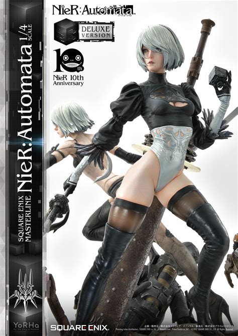 Square Enix Masterline Nier Automata 1 4 Scale Deluxe Ver Restock [statue] Square Enix Store