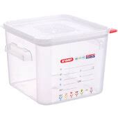 Araven Qt Polypropylene Food Storage Container W Lid