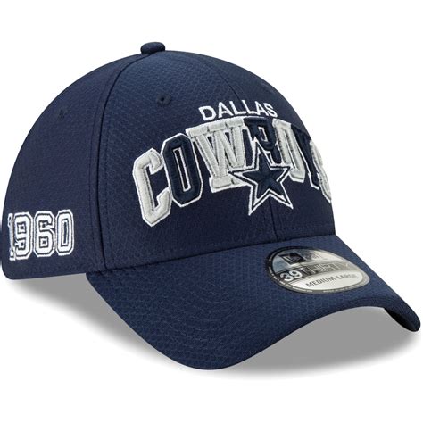 Dallas Cowboys New Era 2019 NFL Sideline Home Alternate 39THIRTY 1990s Flex Hat - Navy