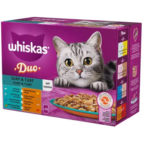 Kattmat Duo Surf truf i gele 1 12 p Whiskas Handla mat online från