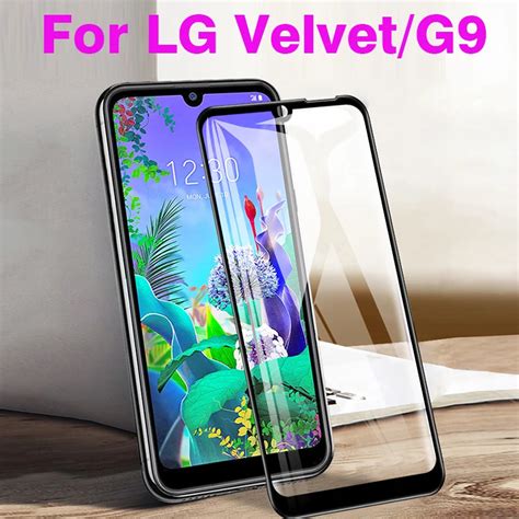 Cristal Templado Curvado D Para Lg Velvet G Cubierta Completa