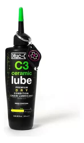 Lubricante De Cadena Bicicleta Muc off C3 Seco 120ml Mtb Envío gratis