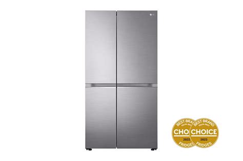 655l Side By Side Fridge In Stainless Gs B655pl Lg Au