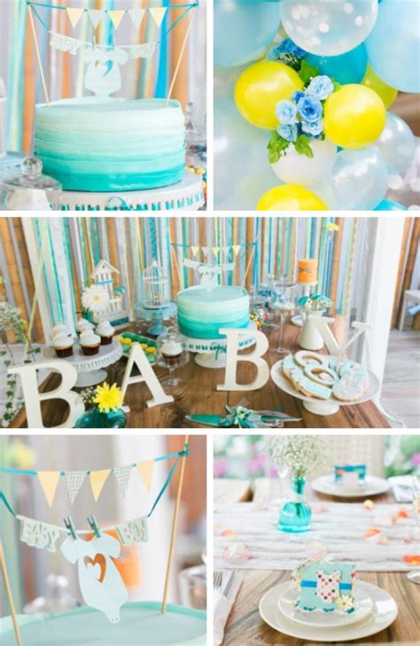 Gorgeous Baby Boy Shower - Baby Shower Ideas - Themes - Games