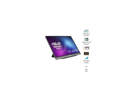 ASUS ZenScreen MB16ACE 15.6" Full HD 1920 x 1080 IPS USB Type-C ...