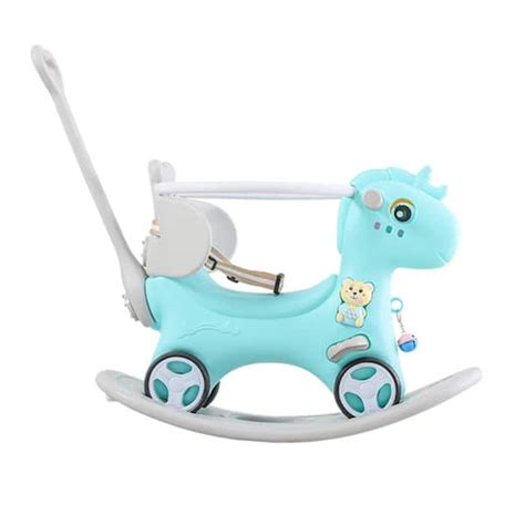 Toddler Rocking Horse con Push Handle y Balance Chile | Ubuy