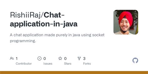 GitHub RishiiRaj Chat Application In Java A Chat Application Made