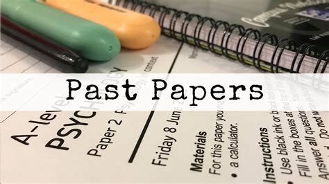 The Importance of past papers for Matric and Intermediate students - Edkasa