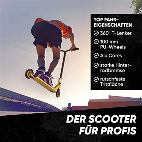 Apollo Stunt Scooter Star Pro HighQuality Eloxierter Profi