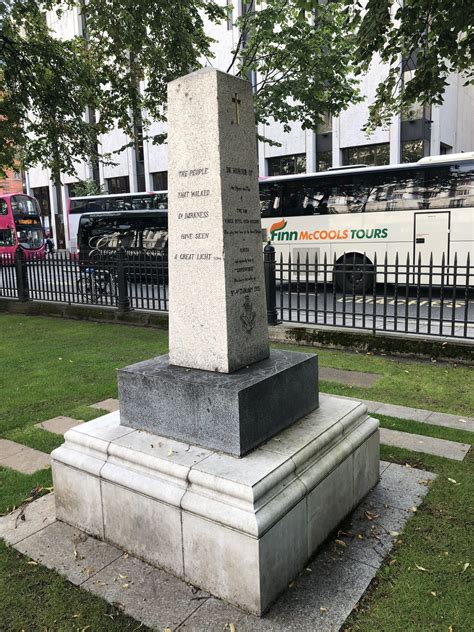 Northern Ireland - Belfast - Korean War Memorials