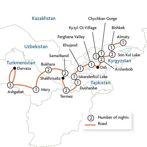 The Five Stans Of The Silk Road Trailfinders