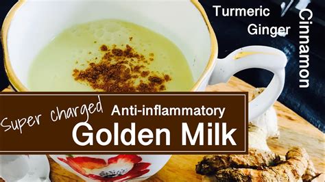 Immune Boosting Super Charged Golden Milk Recipe Turmeric And Ginger Drink By Keto In The