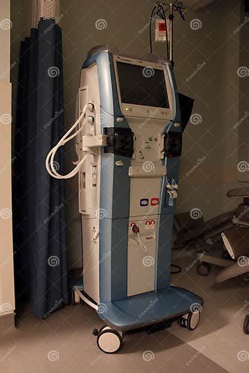 Portable Dialysis Machine in Hospital Room Editorial Stock Photo - Image of replacement, fluid ...