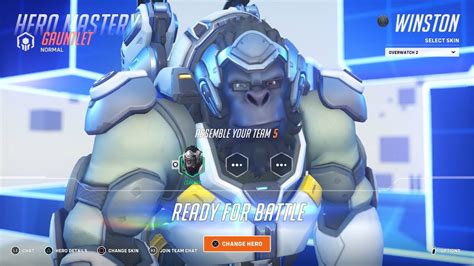 Overwatch Hero Mastery Gauntlet As Winston Youtube