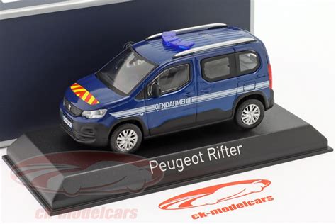 Norev 1 43 Peugeot Rifter Gendarmerie Год постройки 2019 синий 479064