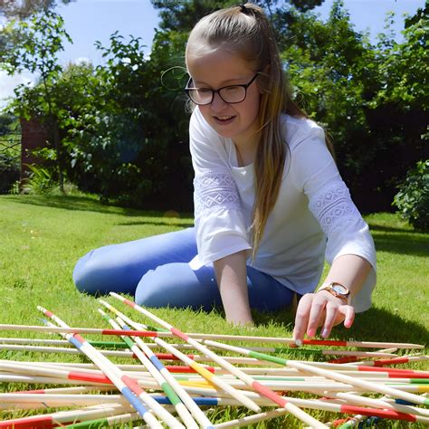 Gioco Mikado Gigante Da Giardino Cm