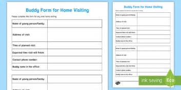 Buddy Form Young People And Families Case File Recording Template