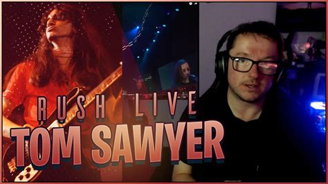 Rush Reaction TOM SAWYER LIVE YouTube