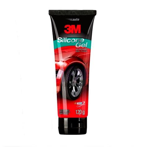 Auto Silicone Gel 3M 120g Pretinho Para Pneu Magazine Luiza