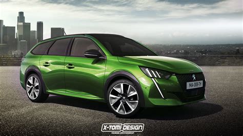 2020 Peugeot 208 Wagon Looks Like a Very Practical Idea - autoevolution