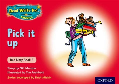 Read Write Inc Phonics Red Ditty Book Pick It Up Miskin Ruth